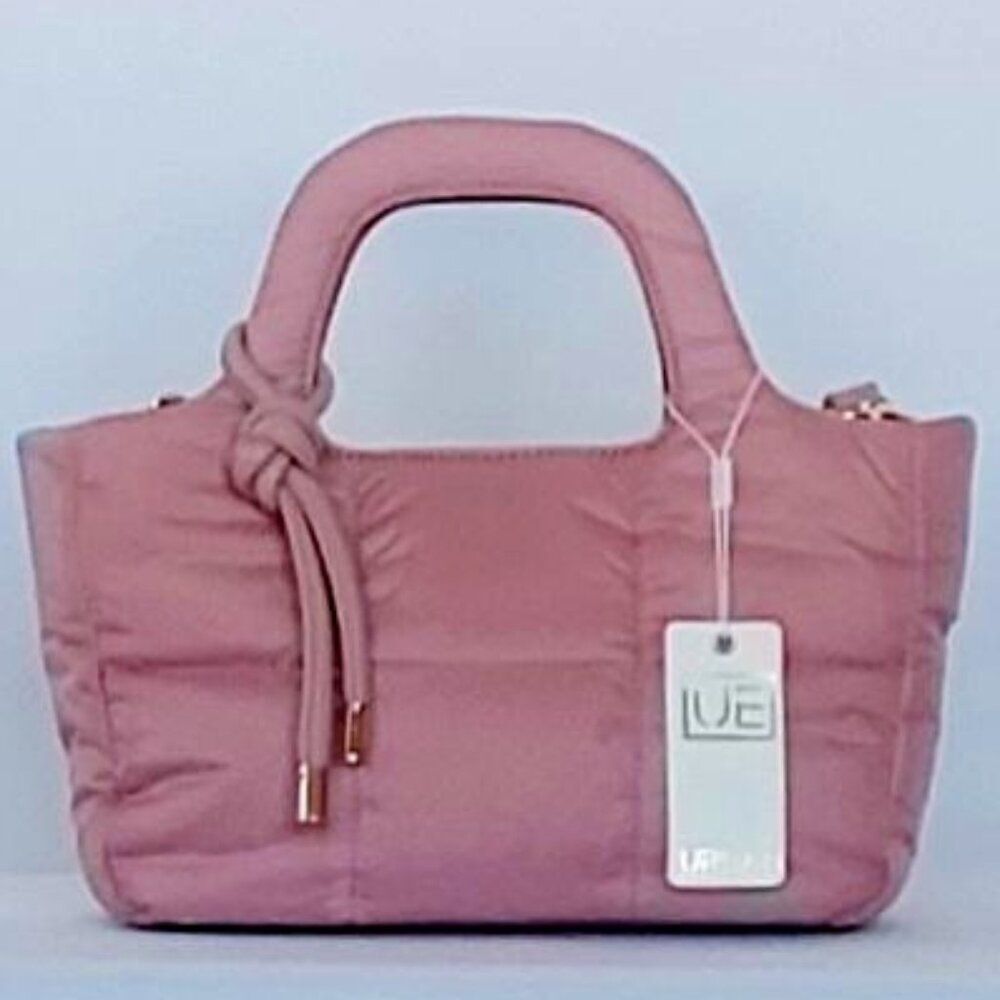 Urban Expressions Pink Quilted Crossbody Bag NWT Vegan Leather Gold Hardware